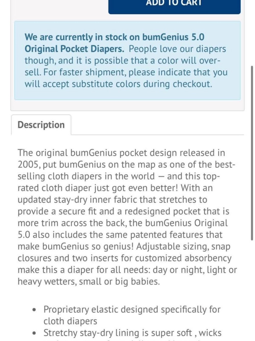 bumGenius Freetime™
2.0 All-In-One One-
Size Cloth
Diaper - Picture 9 of 11